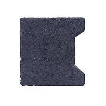 H-verbandsteen begin/eind 8 cm antraciet
