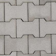 S-top H-verbandsteen 8 cm grijs komo