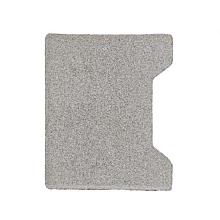 S-top H-verbandsteen begin/eind 8 cm grijs