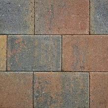 Straksteen 20x30x6 cm oud bruin