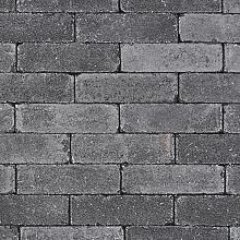 Stonique trommel dikformaat 6 cm antraciet