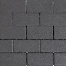 Design brick 6 cm black komo