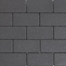 Design brick 8 cm black komo