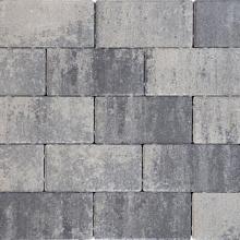 Design brick 8 cm nero/grey komo