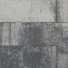 Linea 15x15x60 cm grijs/zwart