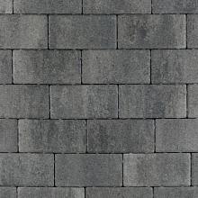 Patio brick 6 cm nero/grey komo