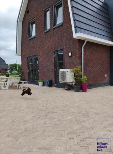 Stonique trommel waalformaat 7 cm oud kampen