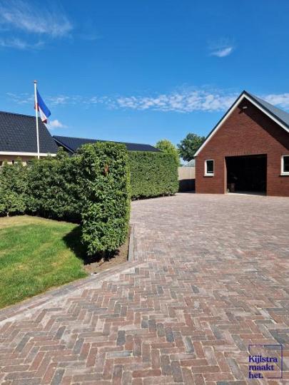 Stonique trommel dikformaat 6 cm oud emmen