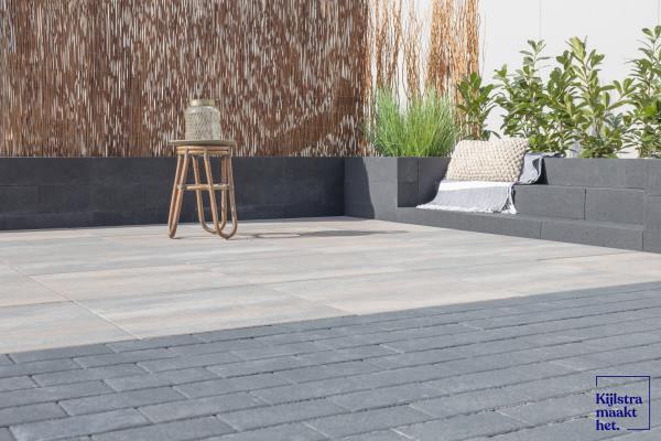 H2O comfort square 60x60x4 cm tricolore