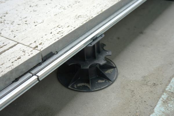 Comfort bovenplaat C-clip voor structusol profiel