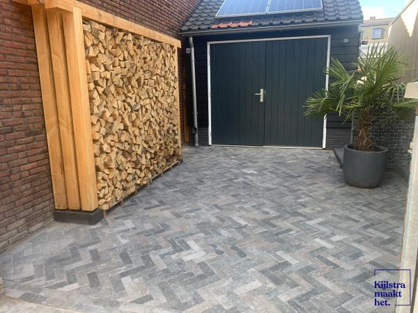 Stonique trommel dikformaat 8 cm oud drachten